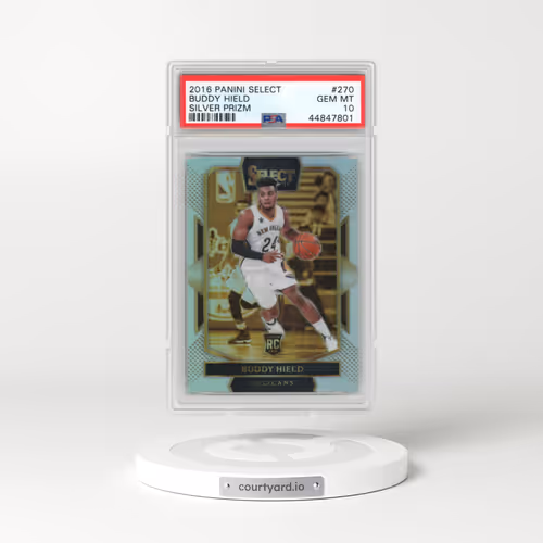 2016 Panini Select #270 Buddy Hield - Silver Prizm (PSA 10 GEM MINT)