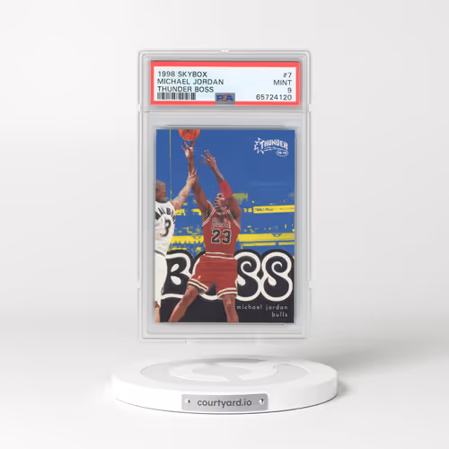 1998 Skybox Thunder Boss #7 Michael Jordan (PSA 9 MINT)