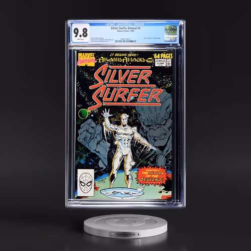Silver Surfer Annual #2 CGC 9.8 White Pages (Marvel Comics, 1989) - Universal