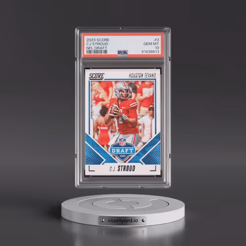 2023 Panini Score NFL Draft #3 CJ Stroud (PSA 10 GEM MINT)