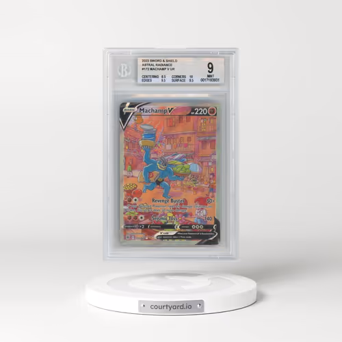 2022 Astral Radiance #172 Machamp V - Holo (BGS 9 MINT)