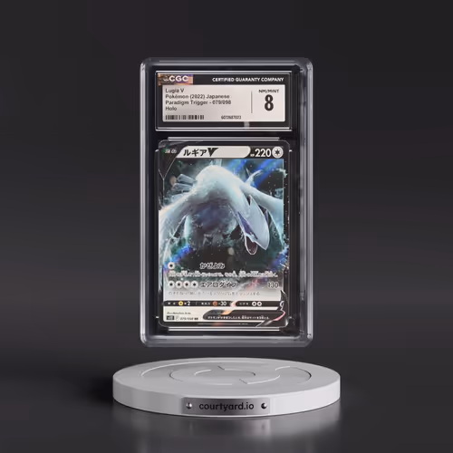 2022 Pokémon Sword & Shield Paradigm Trigger #079 Lugia V - Holo (CGC 8 NM-MT)