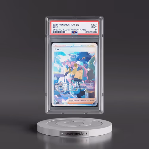 2024 Pokémon Paf EN-Paldean Fates #237 Iono - Special Illustration Rare (PSA 9 MINT)