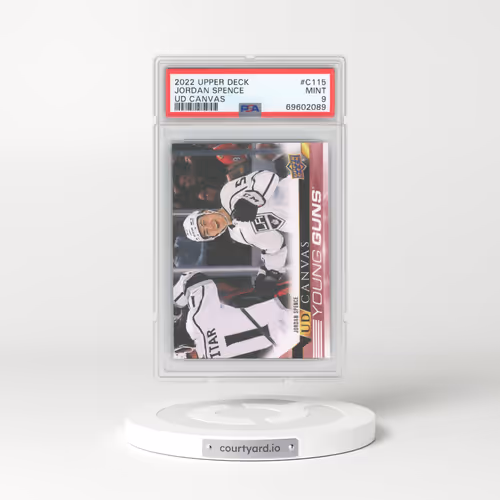 2022 Upper Deck UD Canvas #C115 Jordan Spence (PSA 9 MINT)