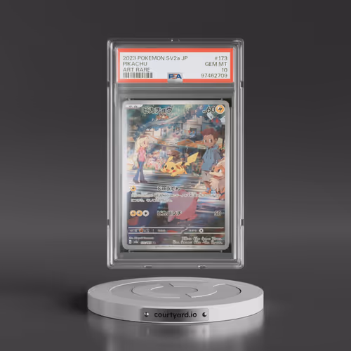2023 Pokémon Sv2a-Pokemon 151 #173 Pikachu - Art Rare (PSA 10 GEM MINT)