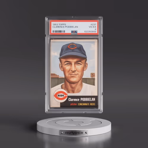 1953 Topps #237 Clarence Podbielan (PSA 4 VG-EX)