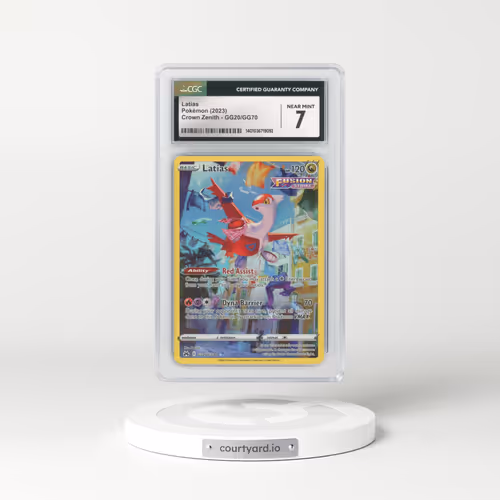 2022 Crown Zenith #GG20 Latias (CGC 7 NM)