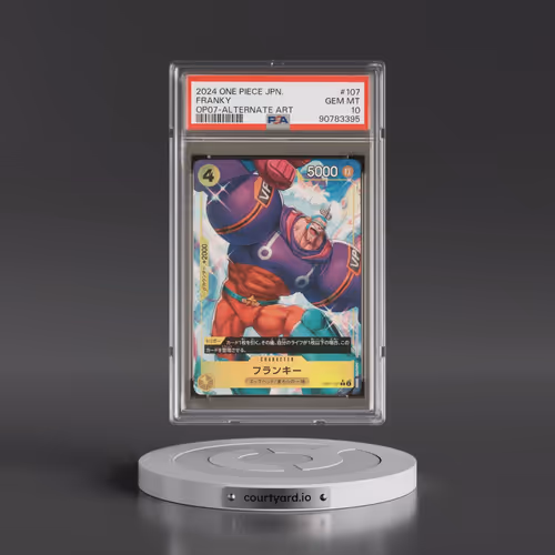 2024 One Piece Japanese 500 Years in the Future #107 Franky - Alternate Art (PSA 10 GEM MINT)
