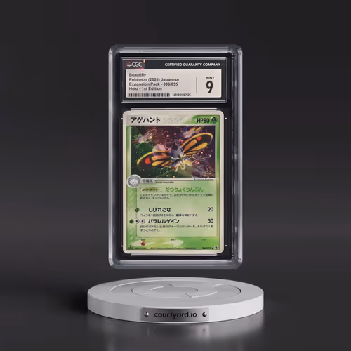 2003 Expansion Pack #006/055 Beautifly - 1st Edition Holo (CGC 9 MINT)