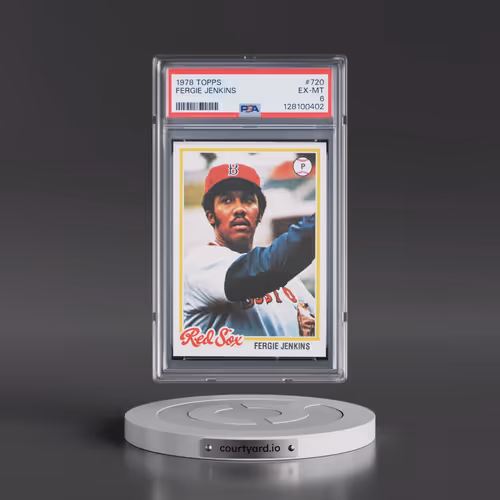 1978 Topps #720 Fergie Jenkins (PSA 6 EX-MT)