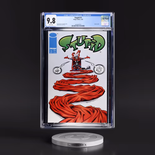 Stupid #1 CGC 9.8 White Pages (Image Comics, 5/93)
