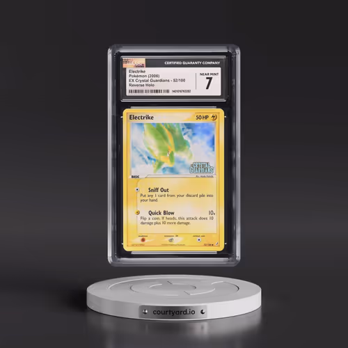 2006 EX Crystal Guardians #52/100 Electrike - Reverse Holo (CGC 7 NM)