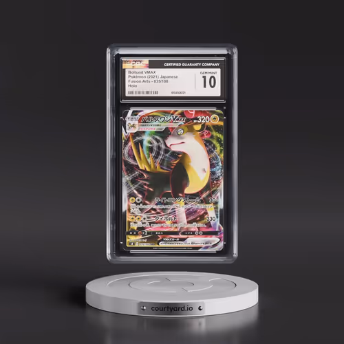 2021 Fusion Arts #035/100 Boltund VMAX - Holo (CGC 10 GEM MINT)