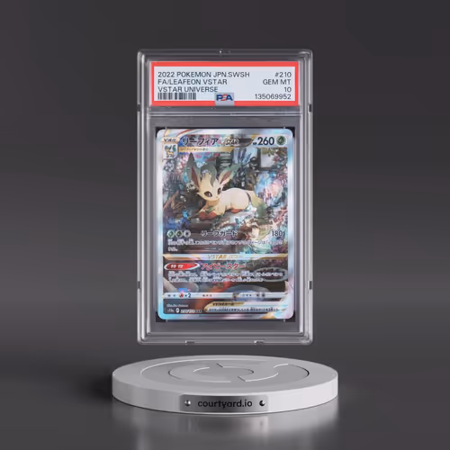 2022 Pokémon Sword & Shield Vstar Universe #210 Leafeon Vstar - Full Art (PSA 10 GEM MINT)