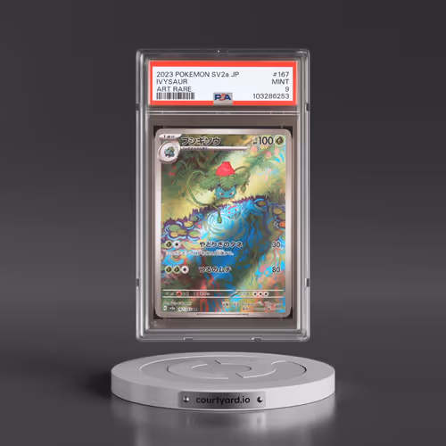 2023 Pokémon Sv2a-Pokemon 151 #167 Ivysaur - Art Rare (PSA 9 MINT)