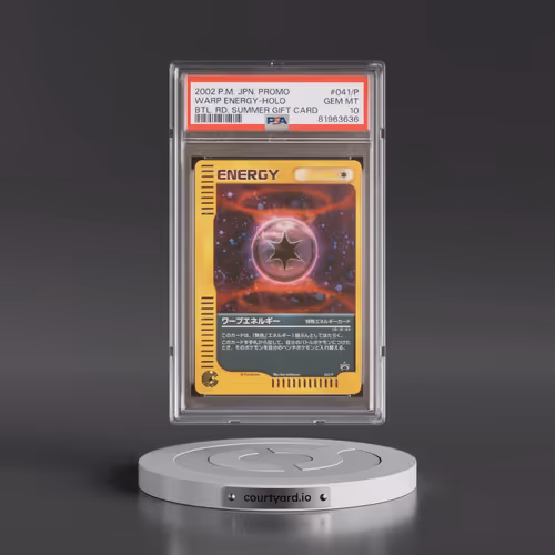2002 Pokémon Promo #041/P Warp Energy - Holo Battle Road Summer Gift Card (PSA 10 GEM MINT)