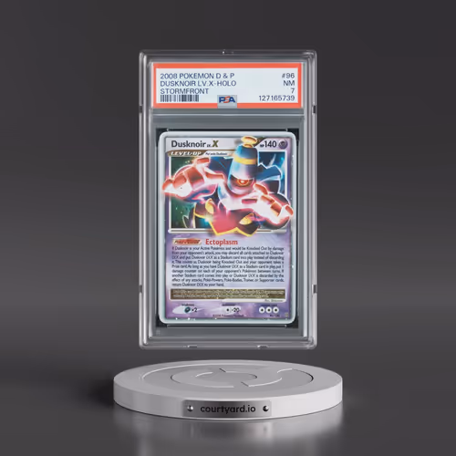 2008 Pokémon Diamond & Pearl Stormfront #96 Dusknoir LV.X - Holo (PSA 7 NM)