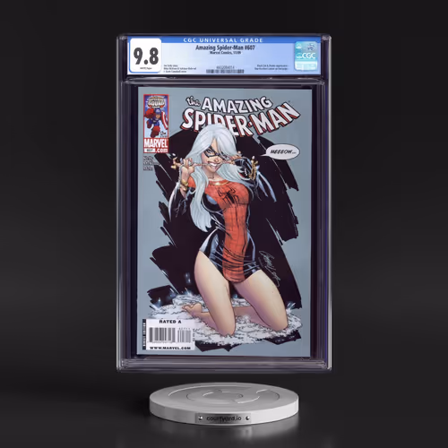 Amazing Spider-Man #607 CGC 9.8 White Pages (Marvel Comics, 11/09)