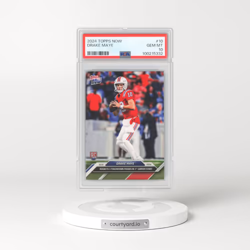 2024 Topps Now #10 Drake Maye (PSA 10 GEM MINT)