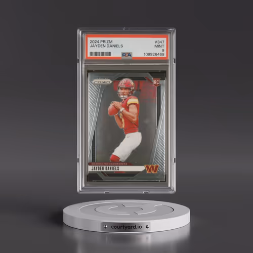 2024 Panini Prizm #347 Jayden Daniels (PSA 9 MINT)