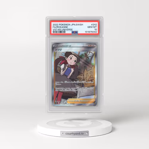 2022 Pokémon Sword & Shield Vstar Universe #242 Roxanne - Full Art (PSA 10 GEM MINT)