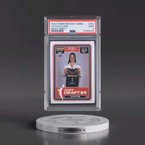 2024 Panini Instant WNBA Draft Night #DN1 Caitlin Clark (PSA 9 MINT)