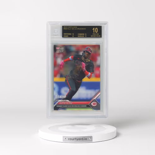 2023 Topps Now #485 Elly de La Cruz (BGS 10 PRISTINE)
