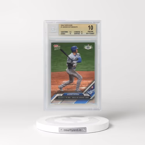 2024 Topps Now #1 Shohei Ohtani (BGS 10 PRISTINE)