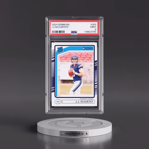 2024 Panini Donruss #303 JJ McCarthy (PSA 9 MINT)