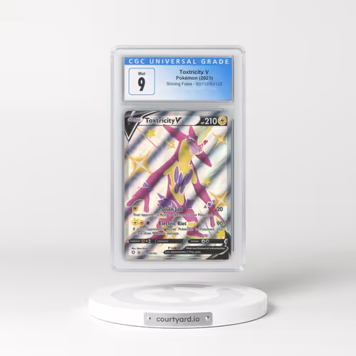 2021 Shining Fates #SV112 Toxtricity V - Holo (CGC 9 MINT)