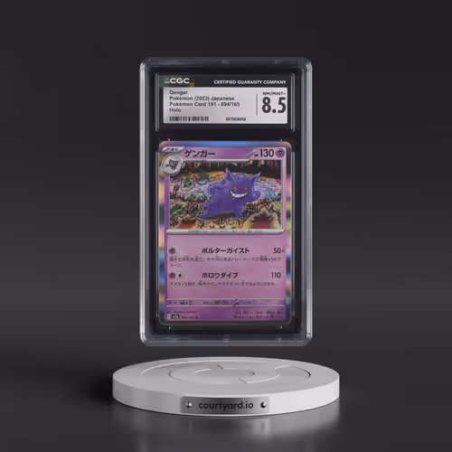 2023 Pokémon Card 151 #094/165 Gengar - Holo (CGC 8.5 NM-MT+)