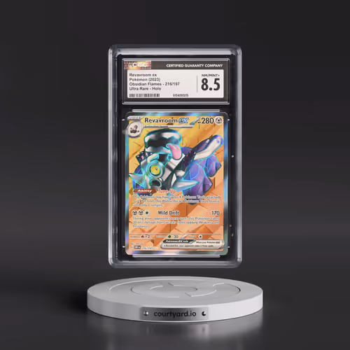 2023 Obsidian Flames - OBF EN #216/197 Revavroom ex - Ultra Rare Holo (CGC 8.5 NM-MT+)
