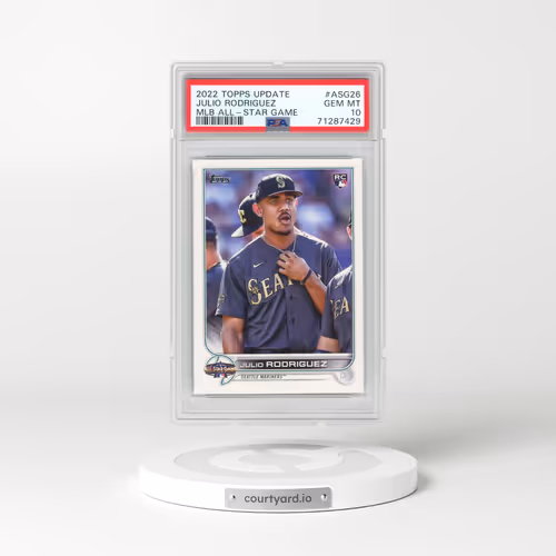 2022 Topps Update MLB All-Star Game #ASG26 Julio Rodriguez (PSA 10 GEM MINT)