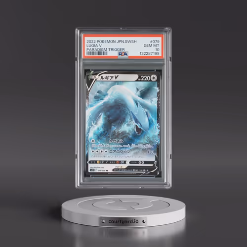 2022 Pokémon Sword & Shield Paradigm Trigger #079 Lugia V - Holo (PSA 10 GEM MINT)