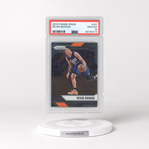 2016 Panini Prizm #241 Devin Booker (PSA 10 GEM MINT)