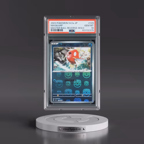 2023 Pokémon Sv2a-Pokemon 151 #129 Magikarp - Reverse Holo Master Ball (PSA 10 GEM MINT)