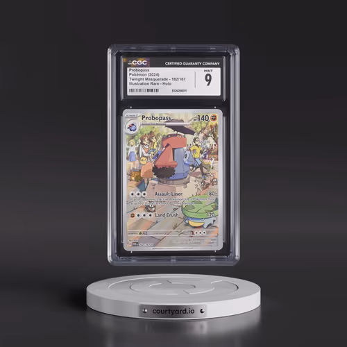 2024 Pokémon Twm EN-Twilight Masquerade #182 Probopass - Illustration Rare (CGC 9 MINT)