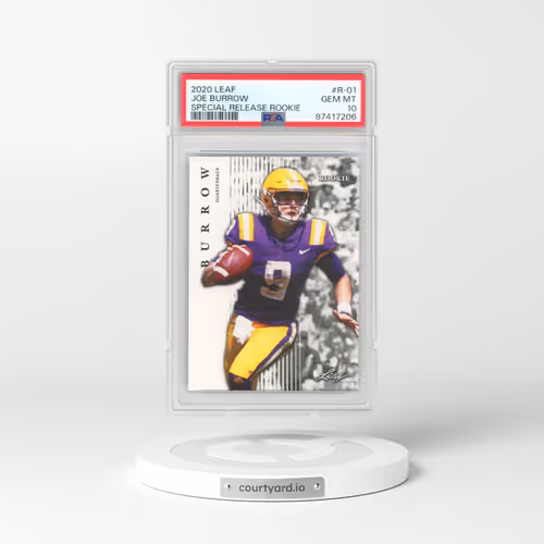 2020 Leaf Special Release Rookie #R-01 Joe Burrow (PSA 10 GEM MINT)