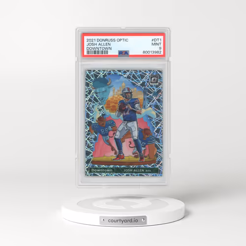 2021 Panini Donruss Optic Downtown #DT1 Josh Allen (PSA 9 MINT)