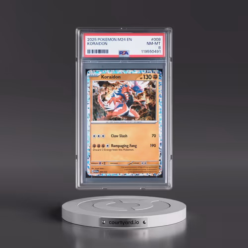 2025 Pokémon M24 EN-Mcdonald's Collection #008 Koraidon (PSA 8 NM-MT)