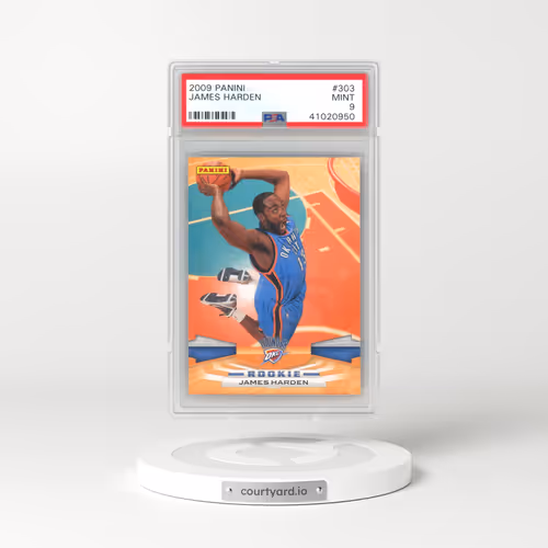 2009 Panini #303 James Harden (PSA 9 MINT)