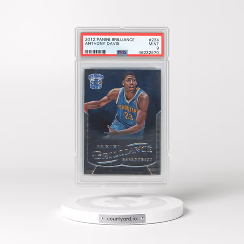 2012 Panini Brilliance #234 Anthony Davis (PSA 9 MINT)