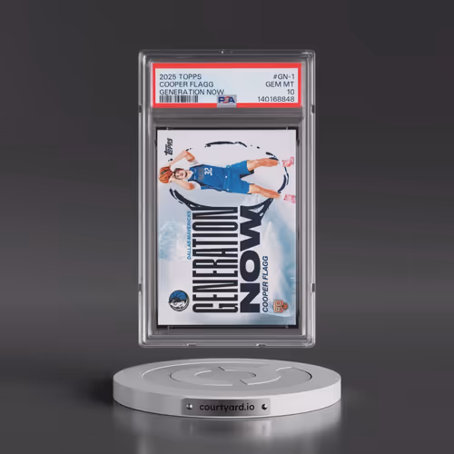 2025 Topps Generation Now #GN-1 Cooper Flagg (PSA 10 GEM MINT)