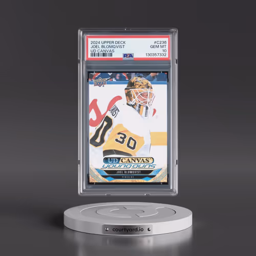 2024 Upper Deck UD Canvas #C236 Joel Blomqvist (PSA 10 GEM MINT)