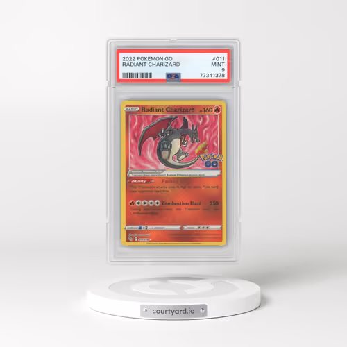 2022 Pokémon Go #011 Radiant Charizard - Holo (PSA 9 MINT)