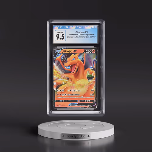 2020 Charizard VMAX Starter Set - SC (Red) #001/021 Charizard V - Holo (CGC 10 GEM MINT)