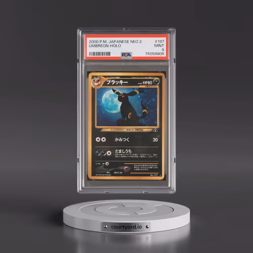 2000 Pokémon Neo 2 #197 Umbreon - Holo (PSA 9 MINT)