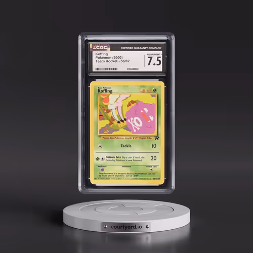 1999 Team Rocket #58/82 Koffing (CGC 7.5 NM+)