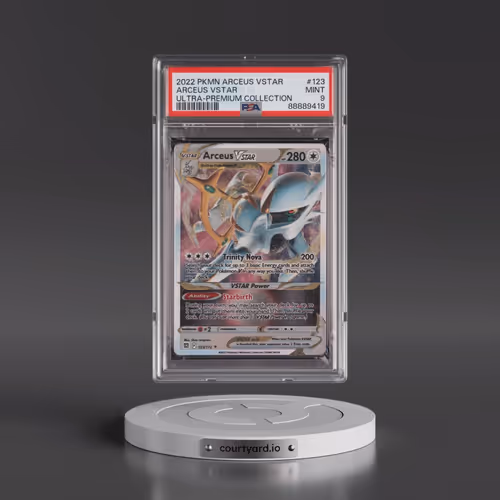 2022 Pokémon Arceus Vstar Ultra-Premium Collection #123 Arceus Vstar (PSA 9 MINT)