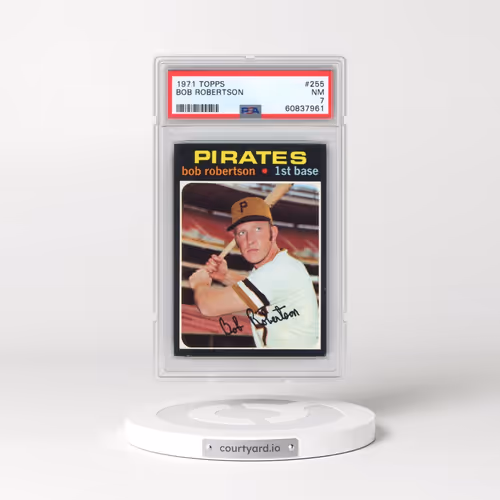 1971 Topps #255 Bob Robertson (PSA 7 NM)